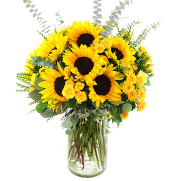 Vibrant Beauty Centerpiece Arrangement